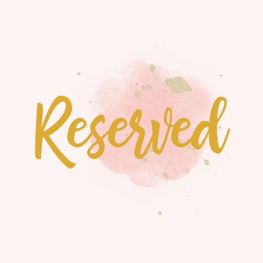 RESERVED For Theresa