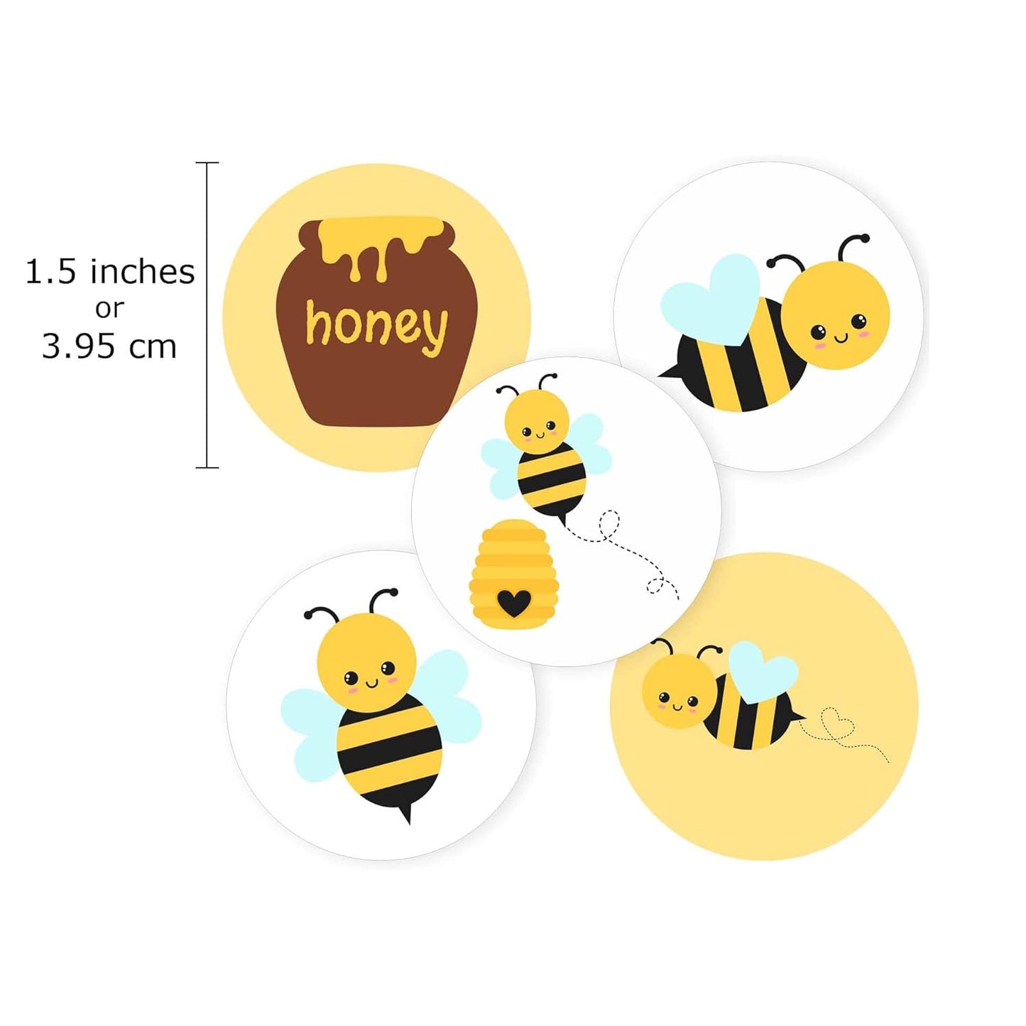 Bumble Bee Sticker Labels