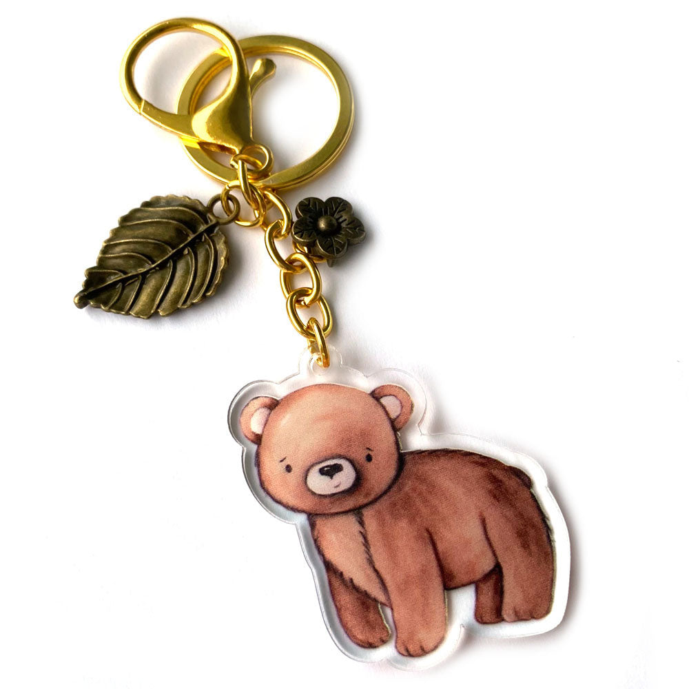 Cute Bear Keychain