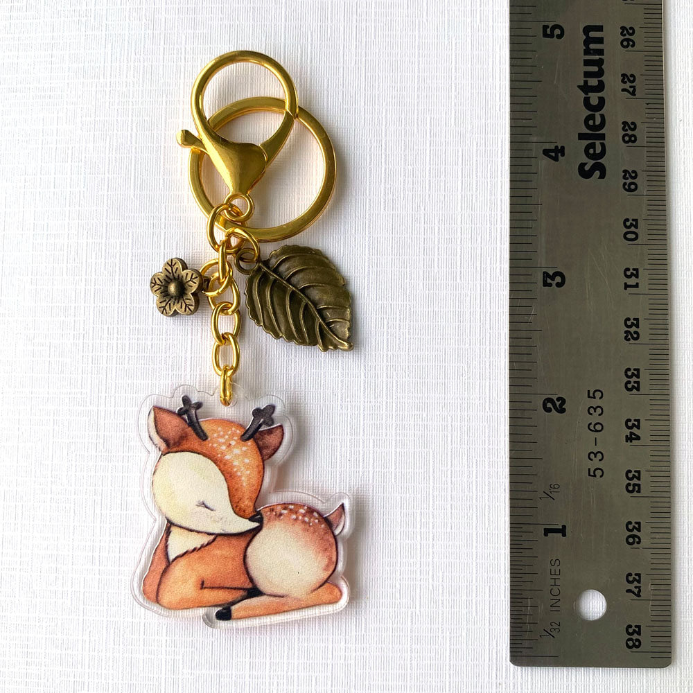 Cute Deer Keychain