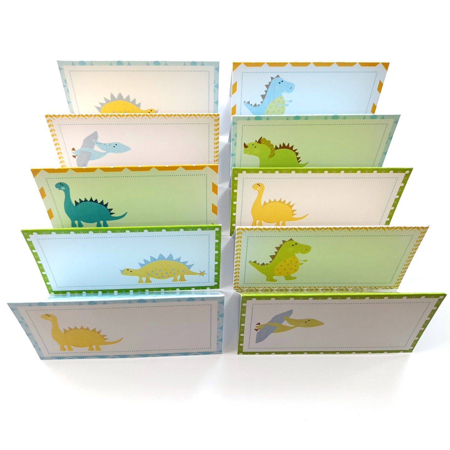 Dinosaur Place Tent Cards