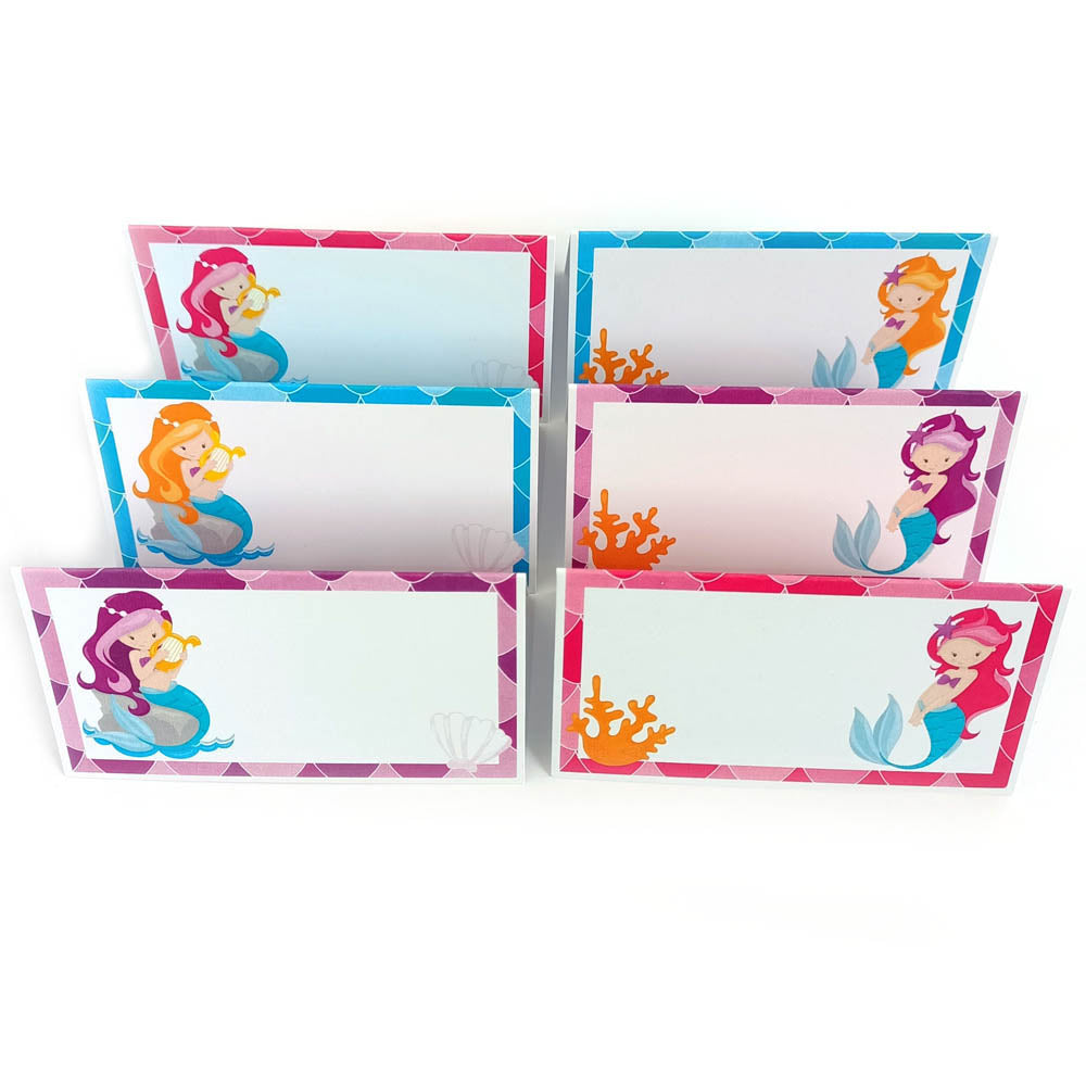 Mermaid Place Tent Cards