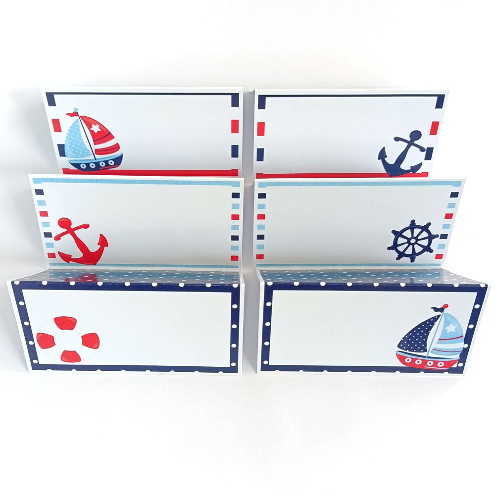 Nautical Place Tent Cards