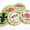 Dessert Tags with Bakery Cake and Sweet