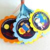 Outer Space Favor Tags, Personalized for Birthday Party