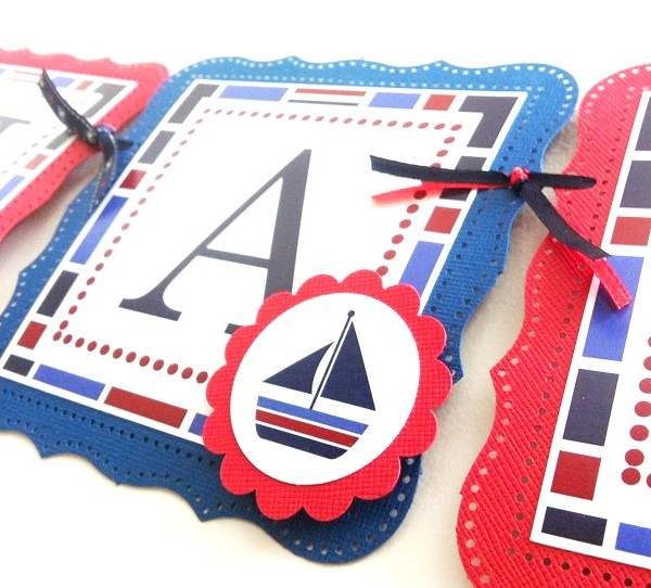 Nautical Banner Party Decoration