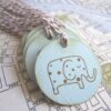Baby Elephant Gift Tags