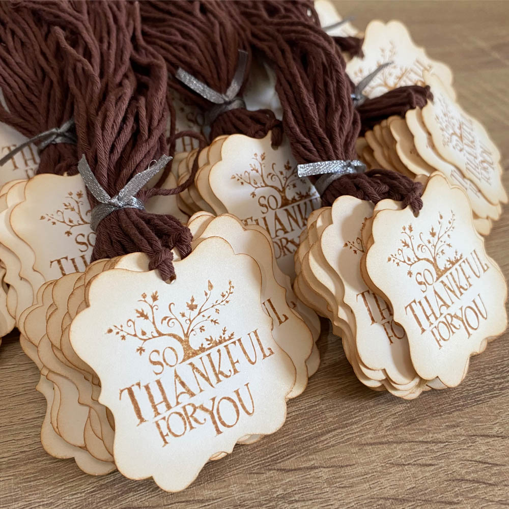 So Thankful For You Gift Tags from Adore By Nat