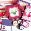 Owl Party Decorations in Pink and Purple
