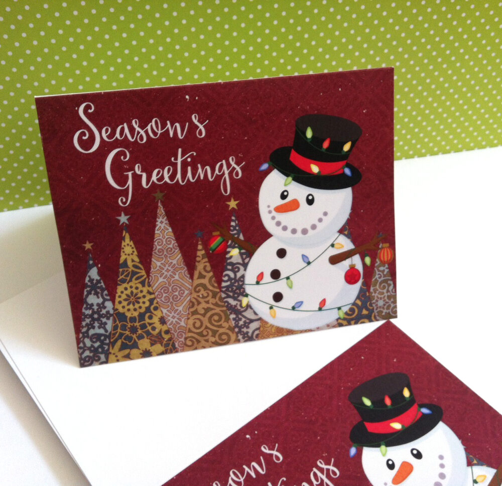 Snowman Christmas Cards