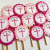 Cross Cupcake Toppers