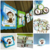 Personalized Monkey Banner