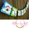 Personalized Monkey Banner