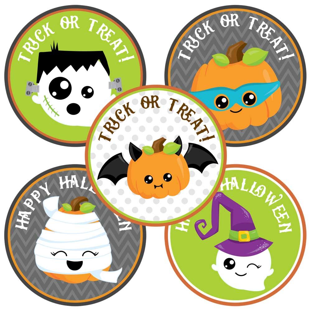 Halloween Sticker Labels