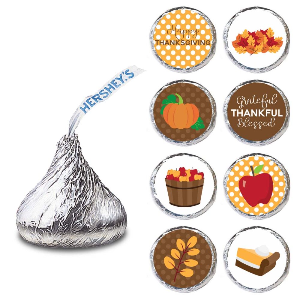 Thanksgiving Label for HERSHEY’S KISSES® chocolates