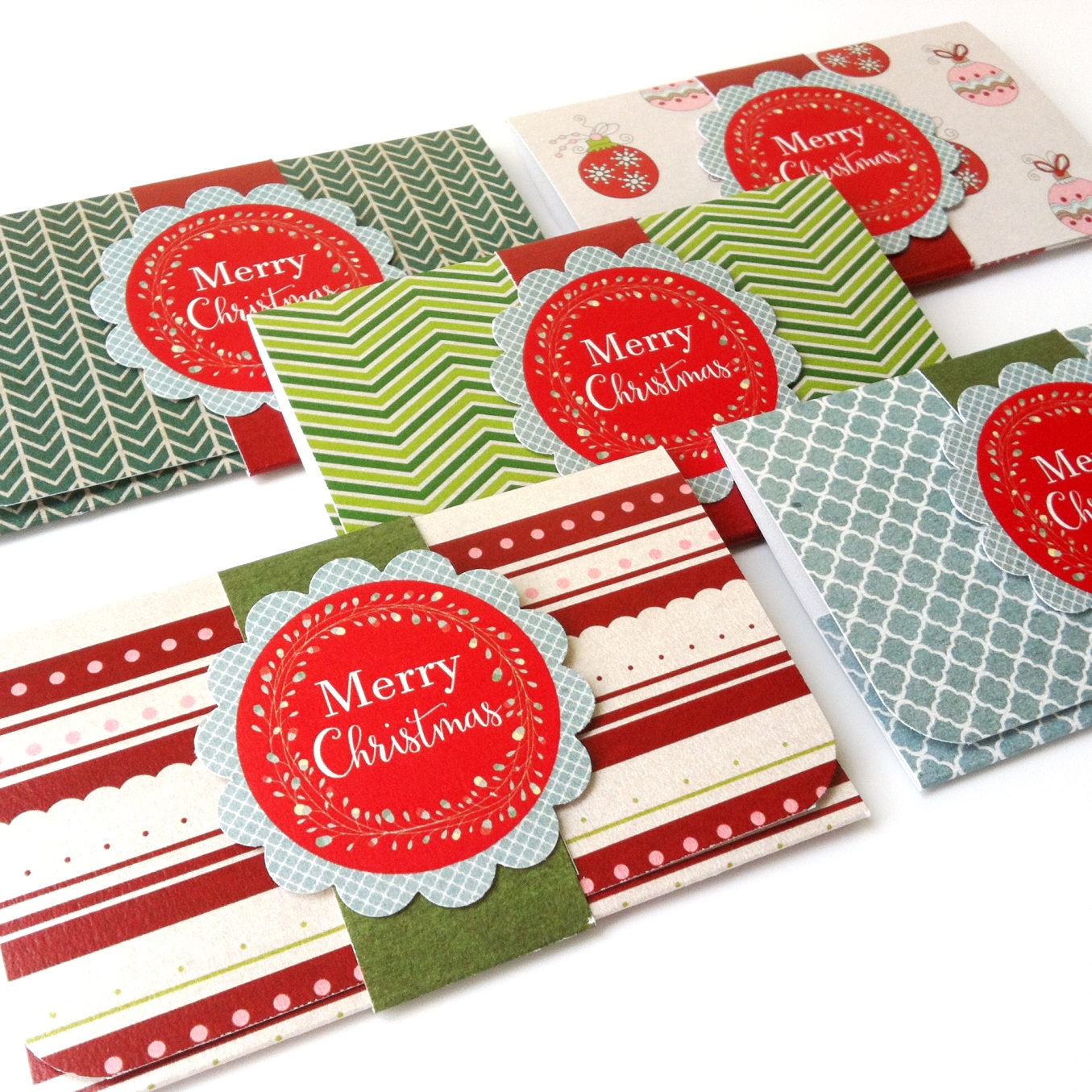 christmas-holiday-gift-card-or-money-holders-set-of-5
