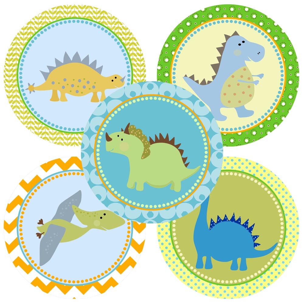 Dinosaur Sticker set of 50