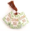Greenery Thank You Tags - Plant Leaves Thank You Favor Hang Tags