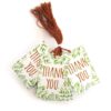 Greenery Thank You Tags - Plant Leaves Thank You Favor Hang Tags