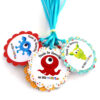 Little Monster Party Favor Tags