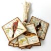 Vintage Bird Music Notes Gift Tags