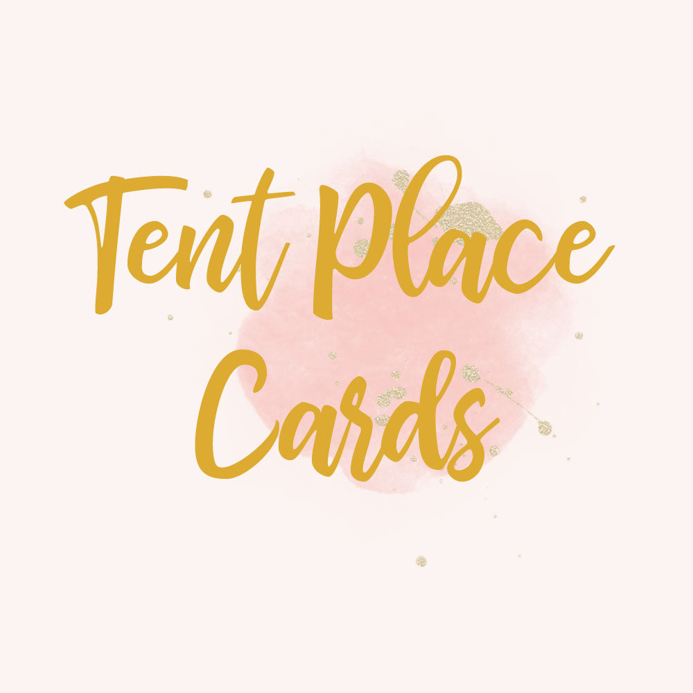 Tent Cards or Place Cards