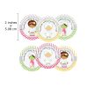 Girl Spa Party Sticker Labels 30