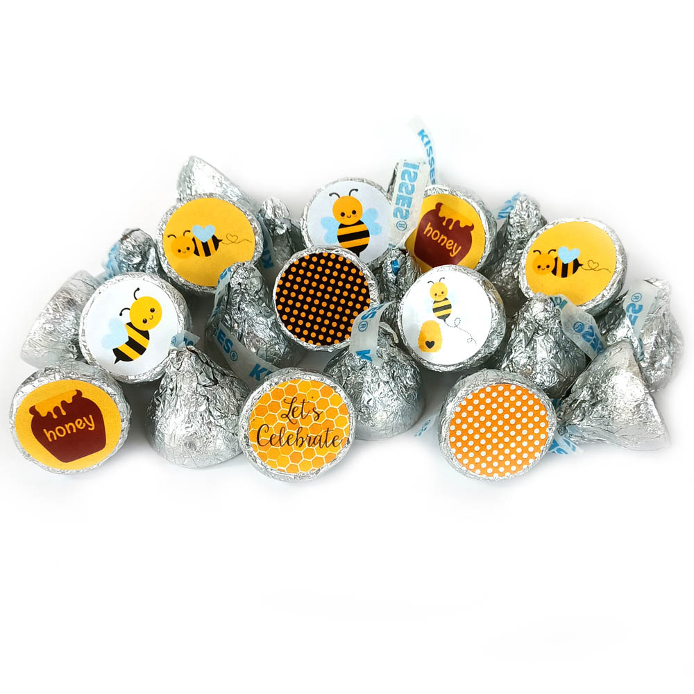 Bumble Bee Candy Sticker for Hershey Kisses chocolate
